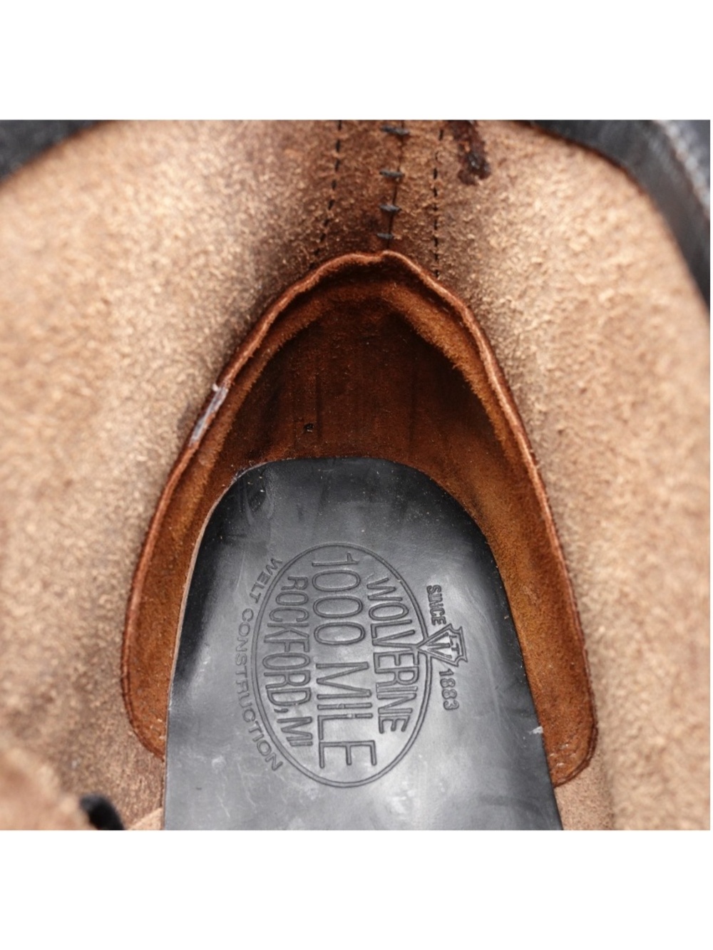 Wolverine 1000 Mile Plain-Toe Original Leather Boot - Picture 7 of 9